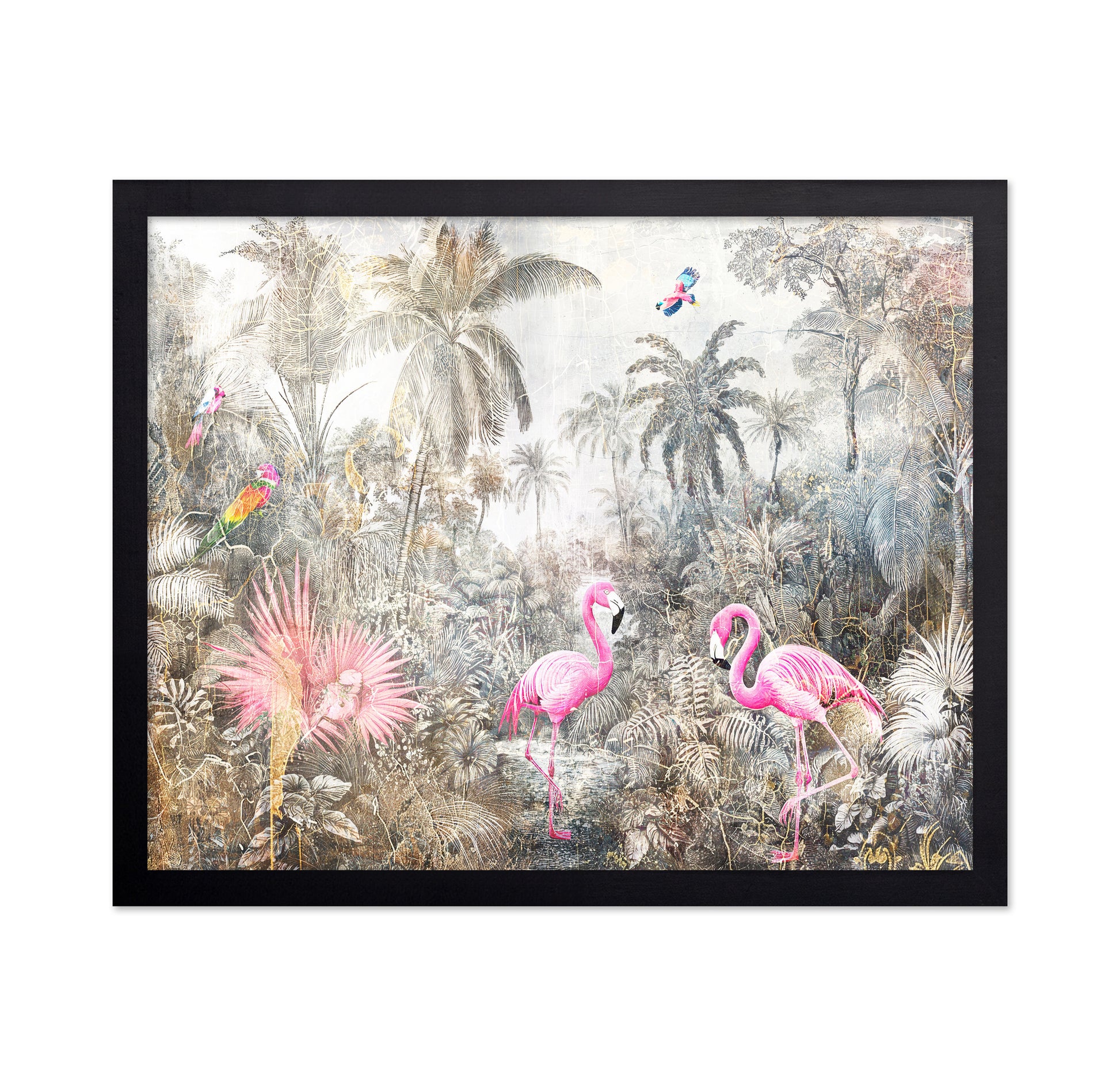Tropical Flamingos