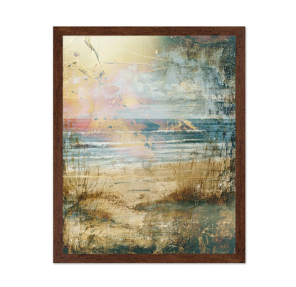 Vintage Beach Sunset