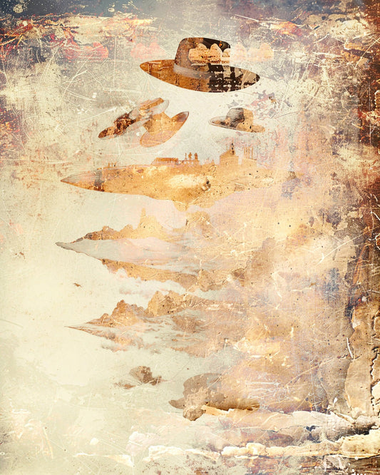 Floating Desert Hats