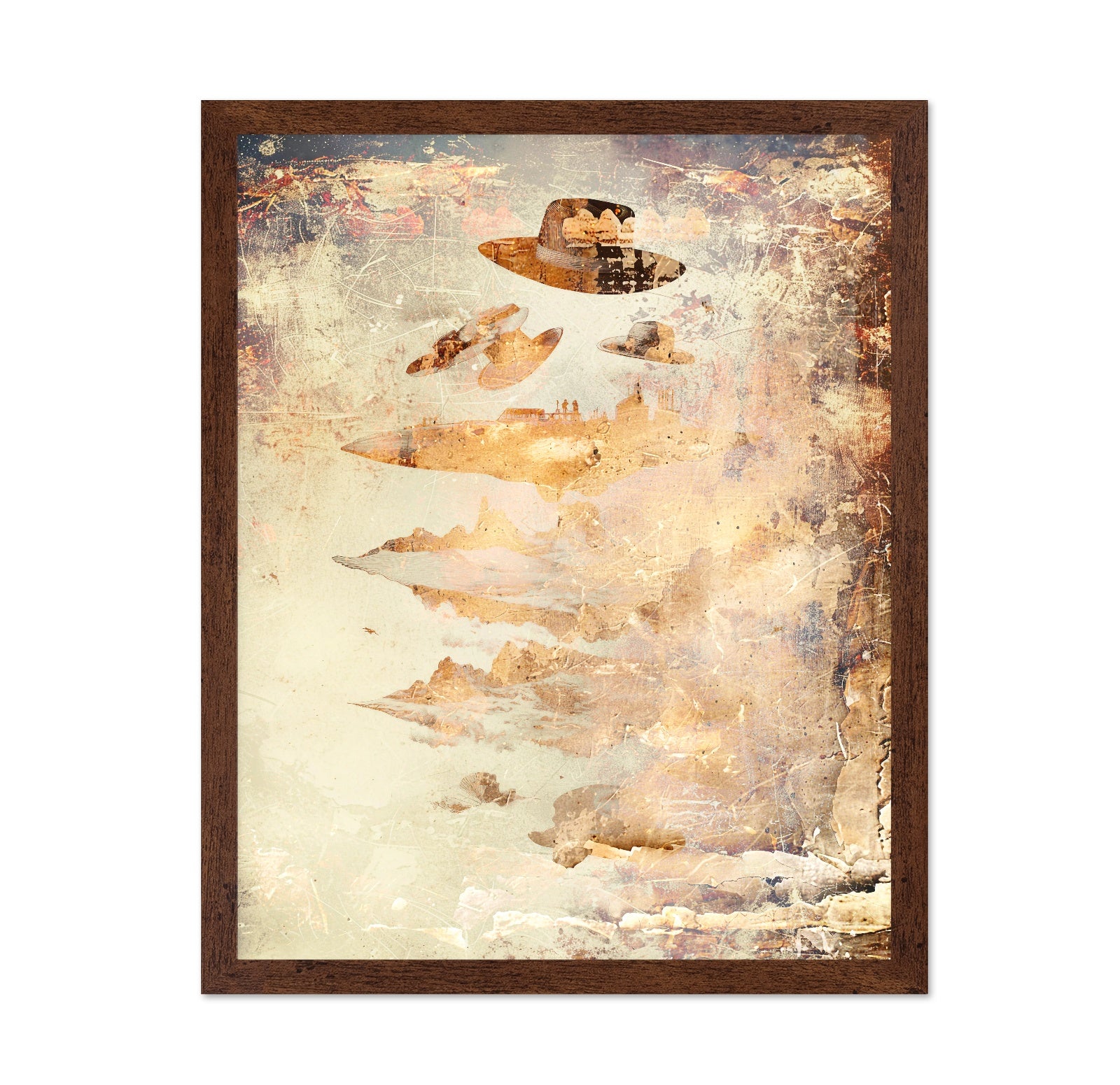 Floating Desert Hats