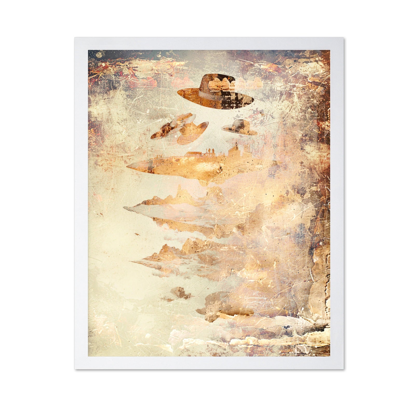 Floating Desert Hats