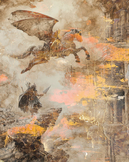 Winged Horse Battle