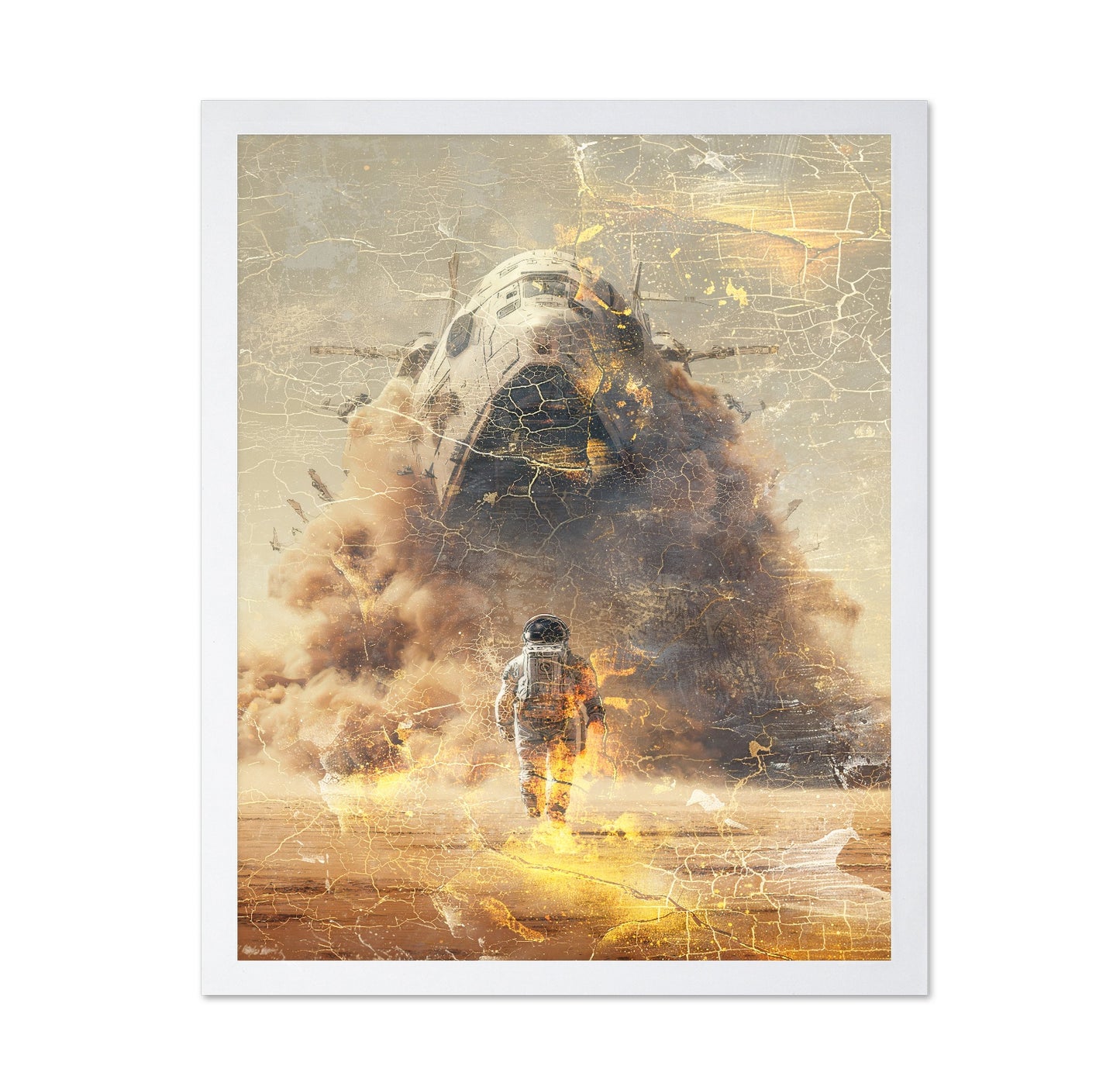 Sci Fi Crash Landing