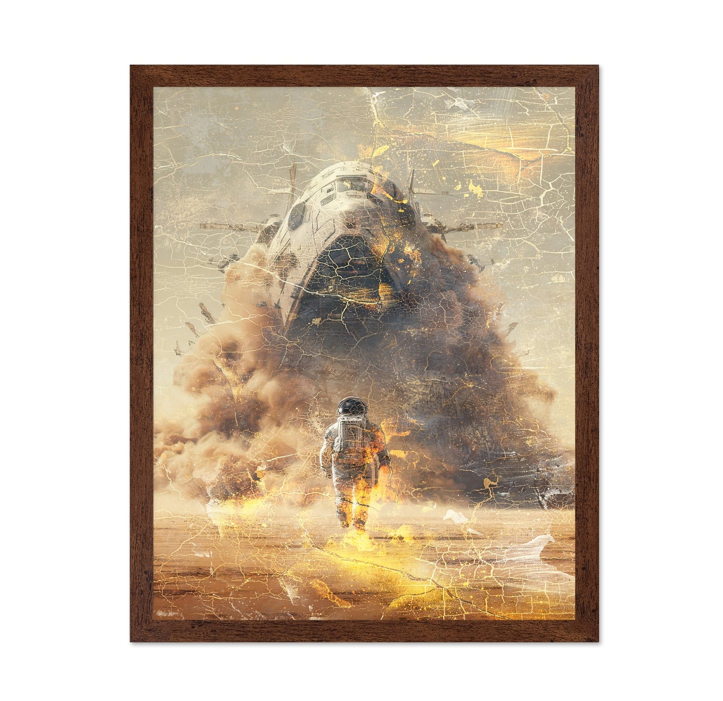 Sci Fi Crash Landing