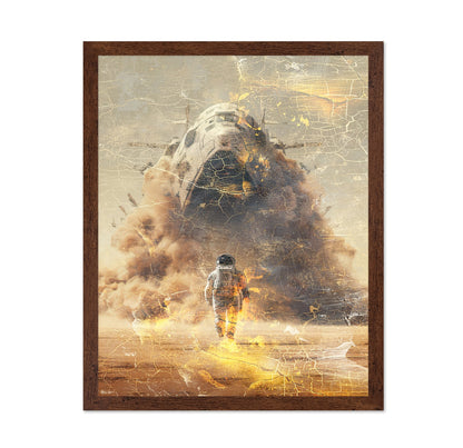 Sci Fi Crash Landing