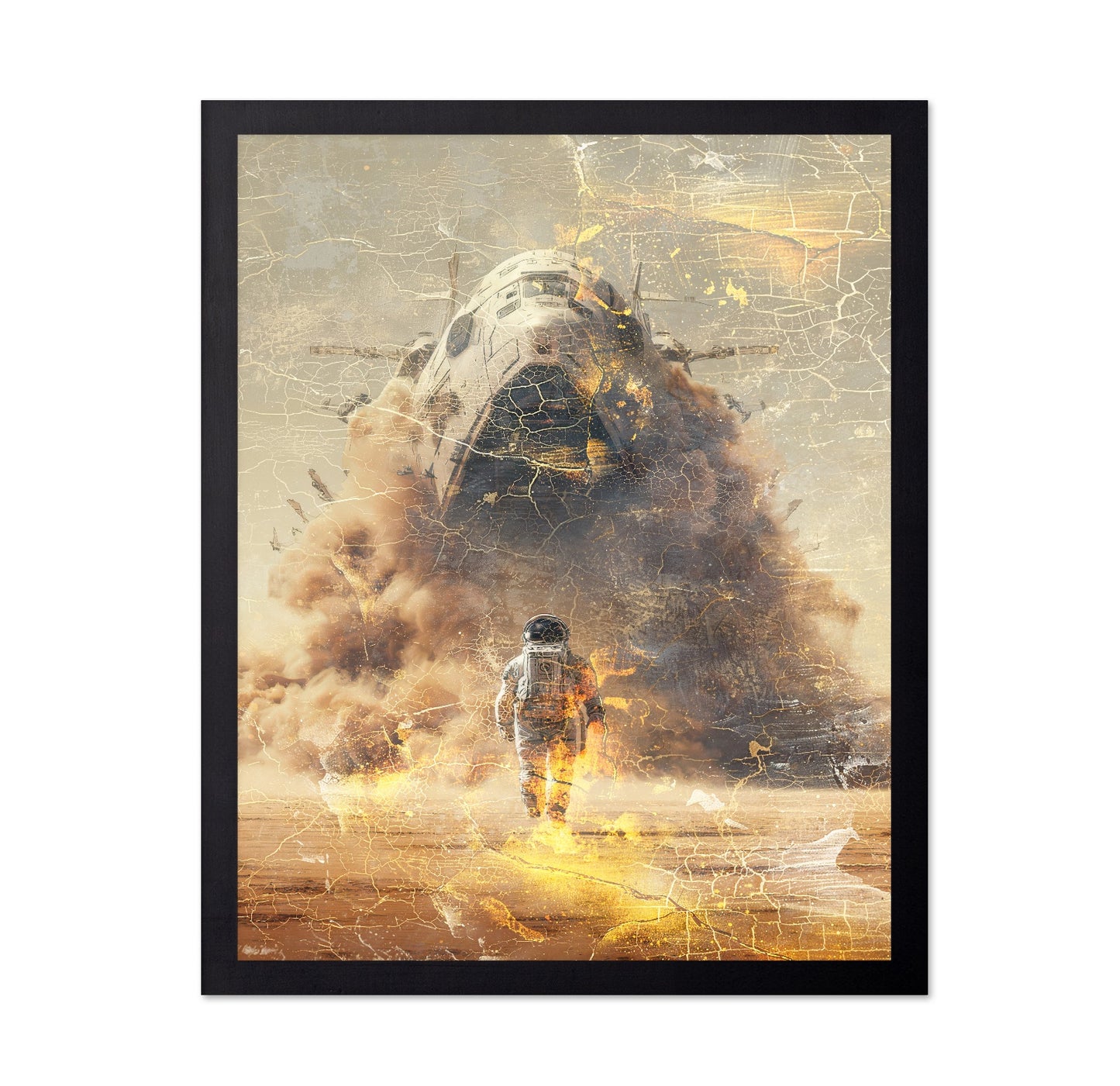 Sci Fi Crash Landing
