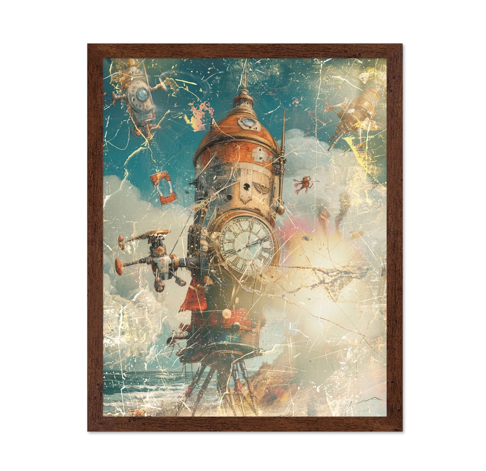 Steampunk Clock Tower