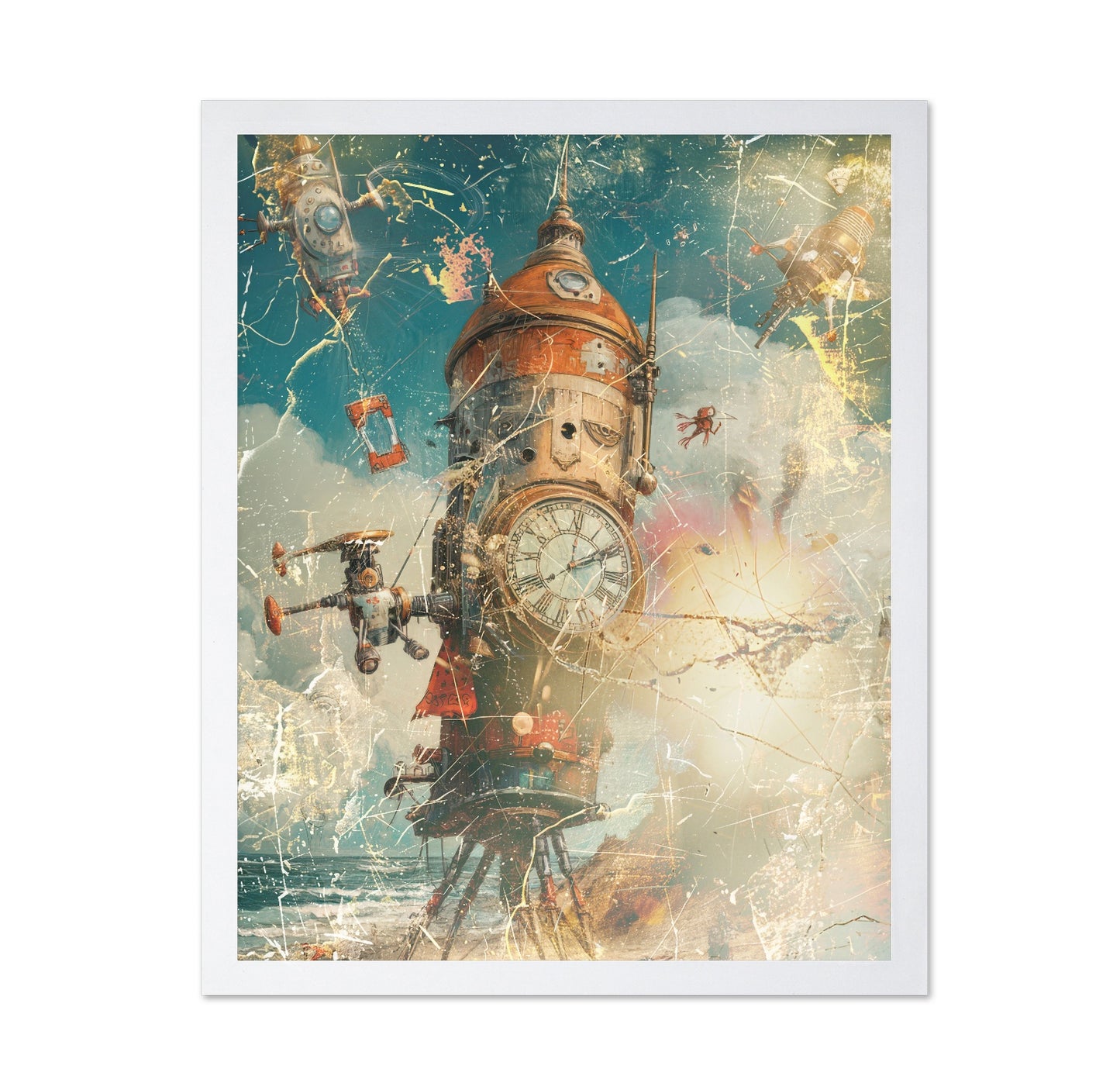 Steampunk Clock Tower