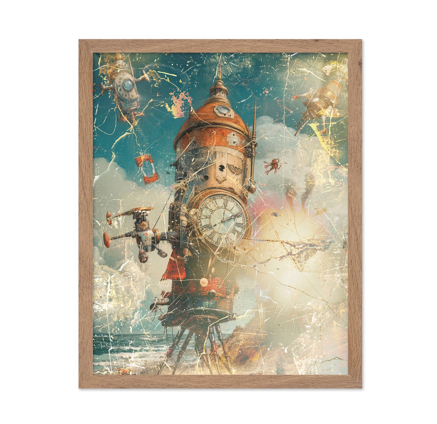 Steampunk Clock Tower
