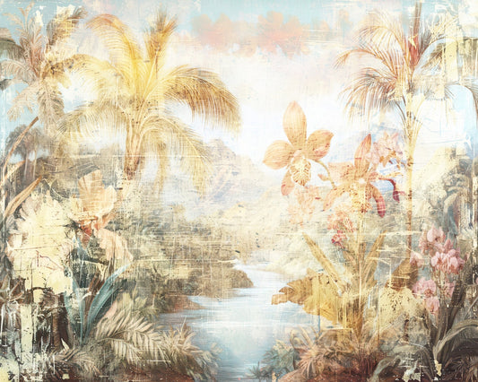 Tropical River Scene
