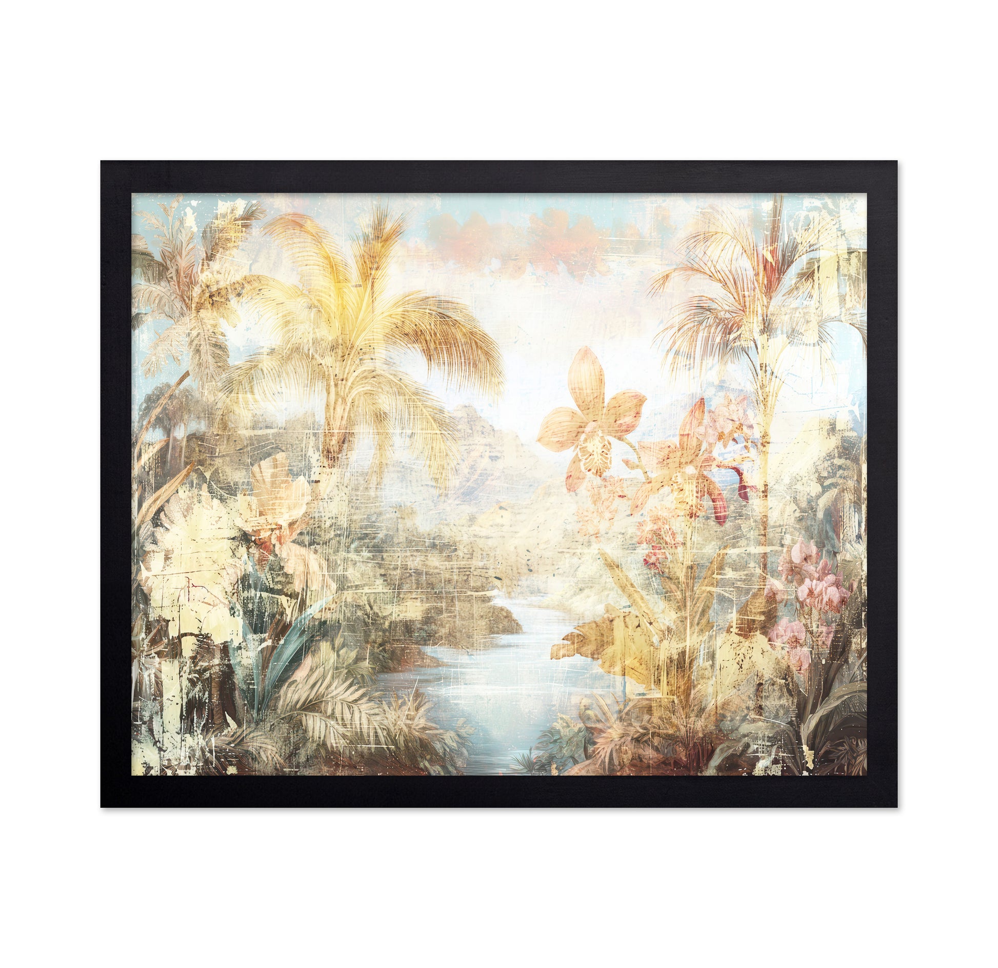 Tropical River Scene