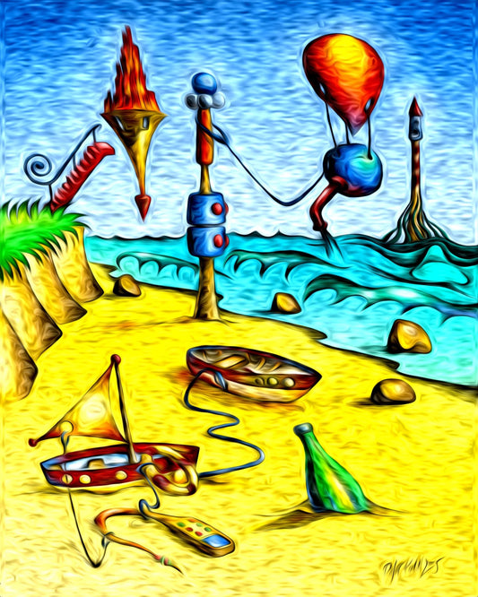 Surreal Beach Fable