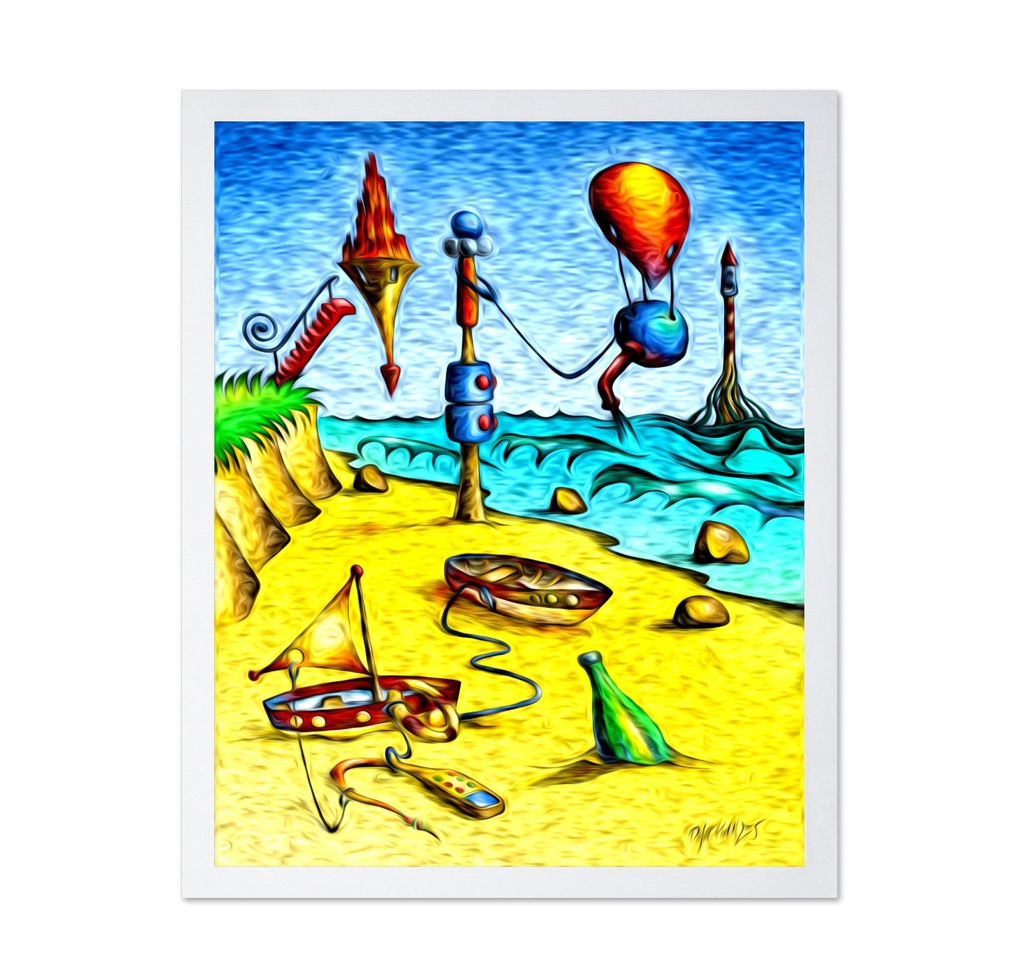 Surreal Beach Fable