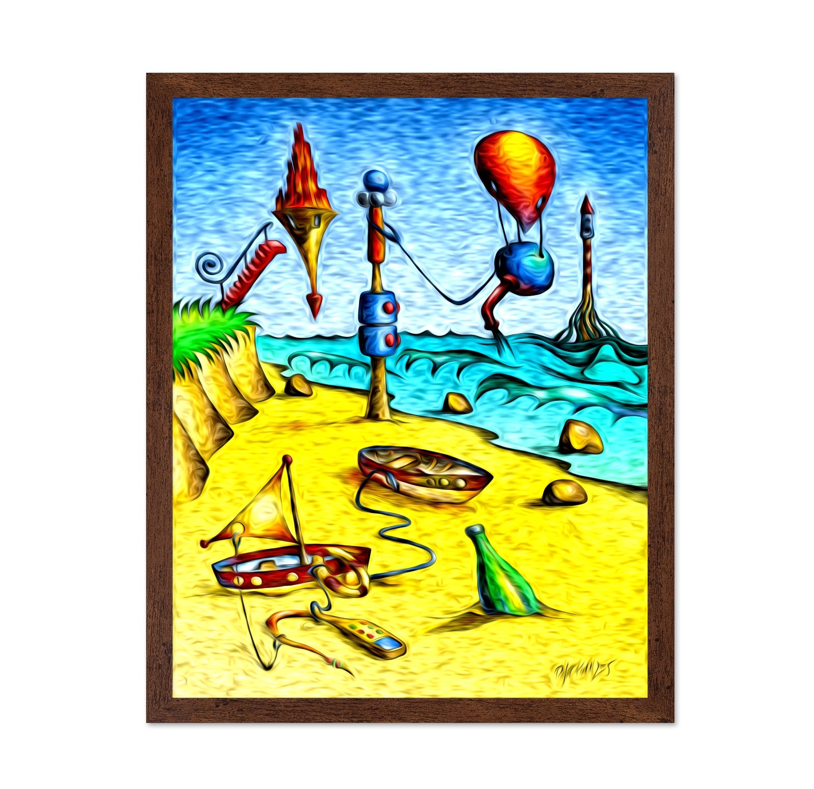 Surreal Beach Fable
