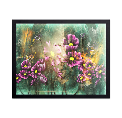 Purple Floral Burst
