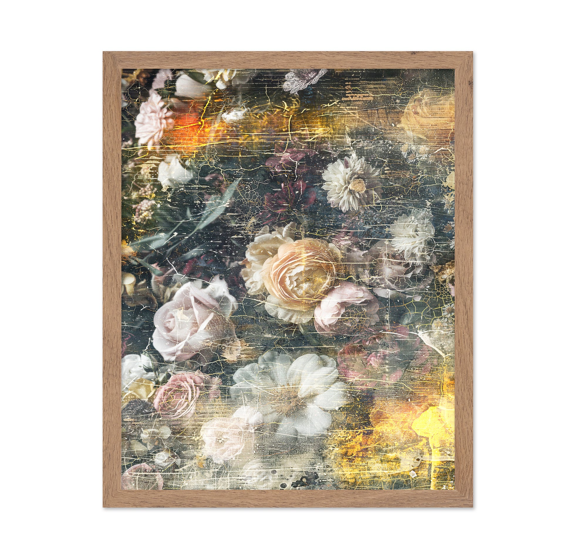 Vintage Floral Collage