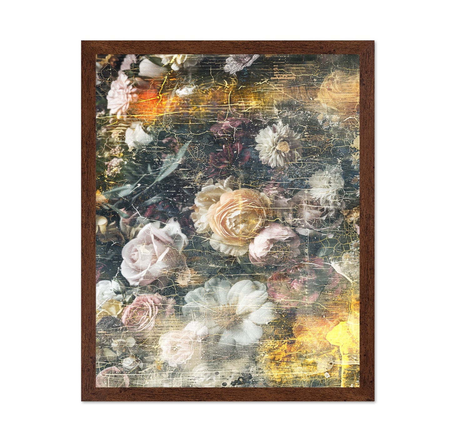 Vintage Floral Collage