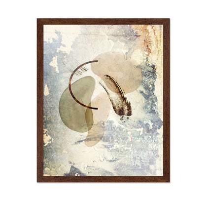 Neutral Boho Abstract Forms