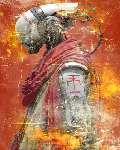 Cyber Samurai Figure