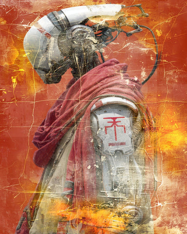 Cyber Samurai Figure