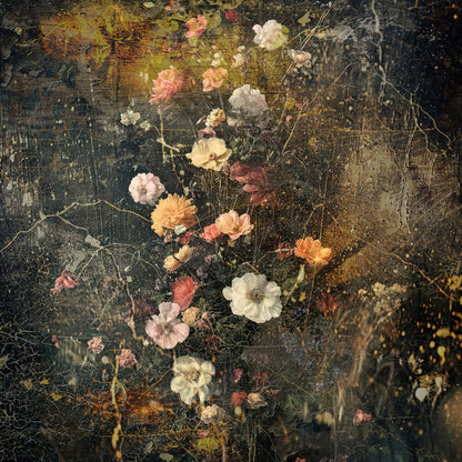 Vintage Floral Bouquet No1