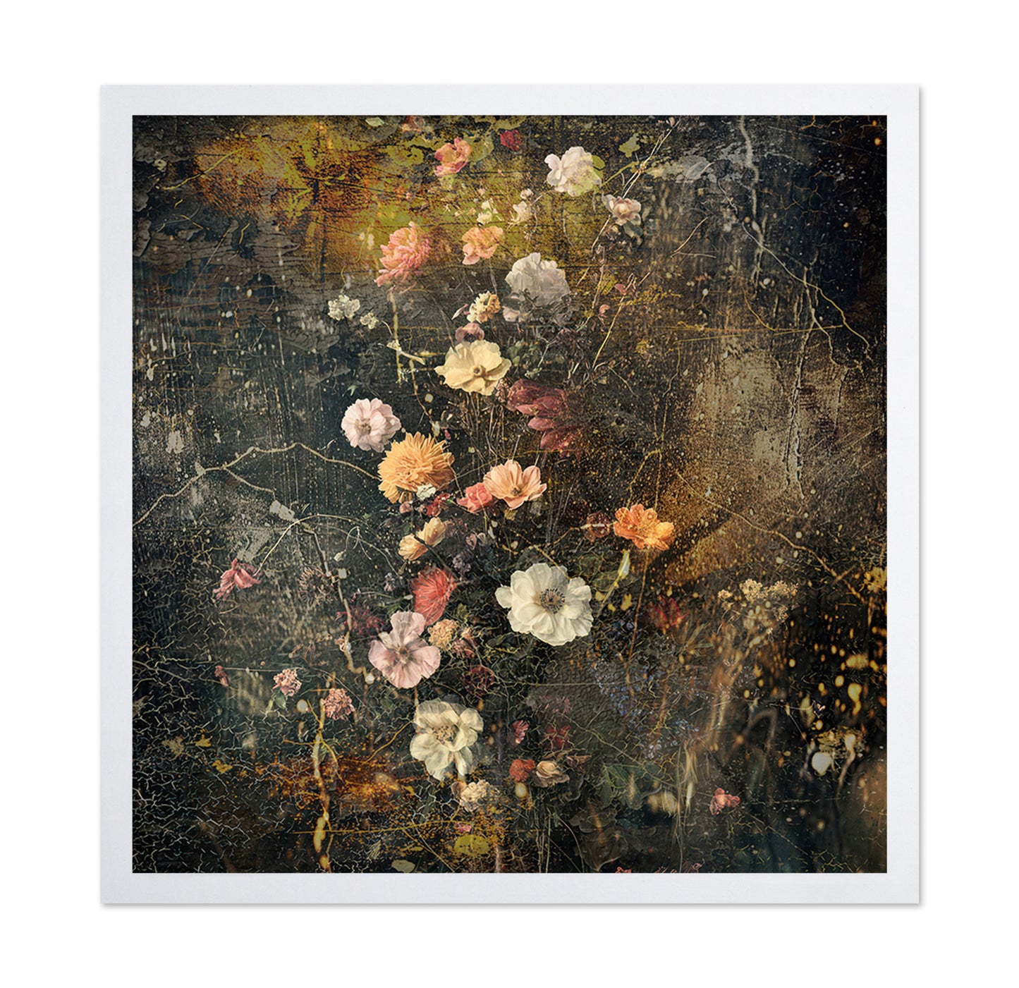 Vintage Floral Bouquet No1