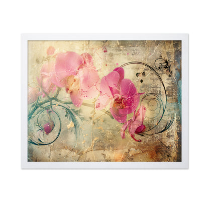 Vintage Pink Orchid