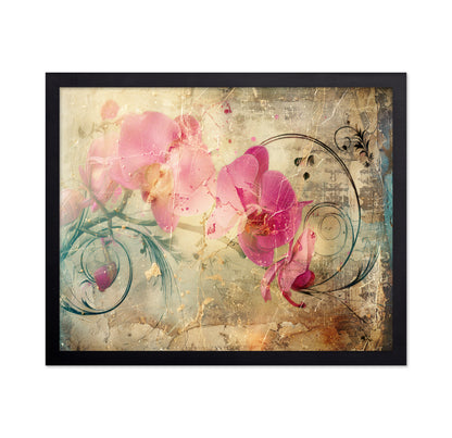 Vintage Pink Orchid