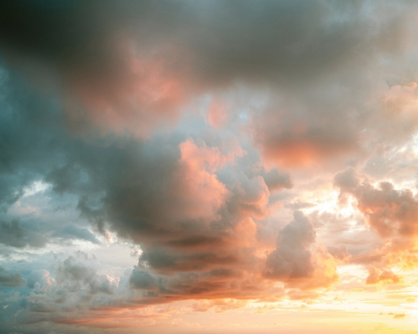 Tropical Sunset Clouds