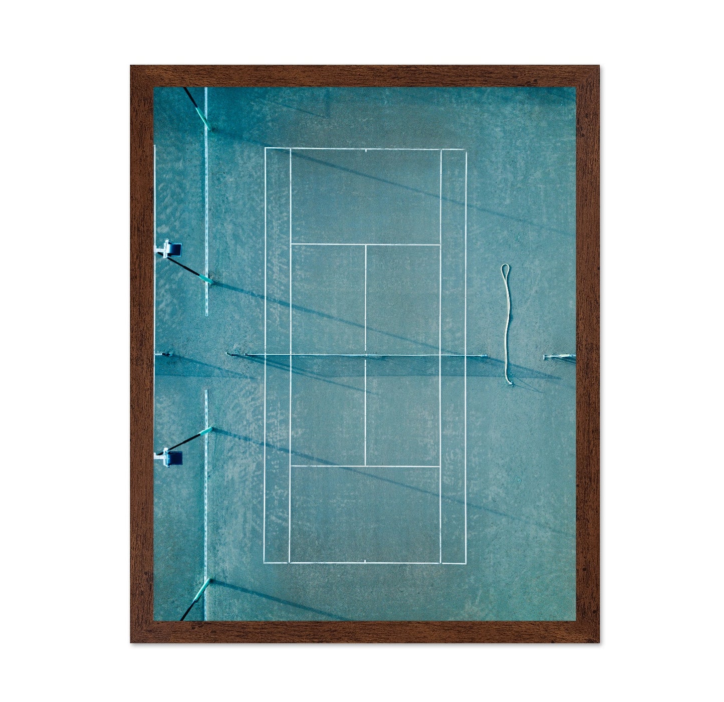 Empty Tennis Court