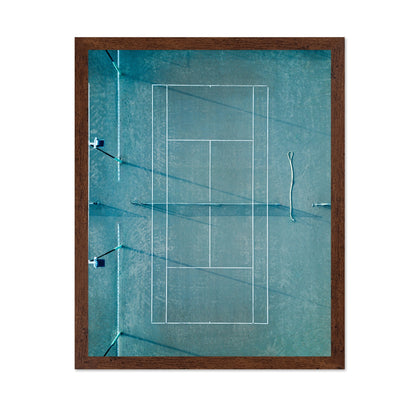 Empty Tennis Court