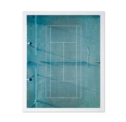 Empty Tennis Court