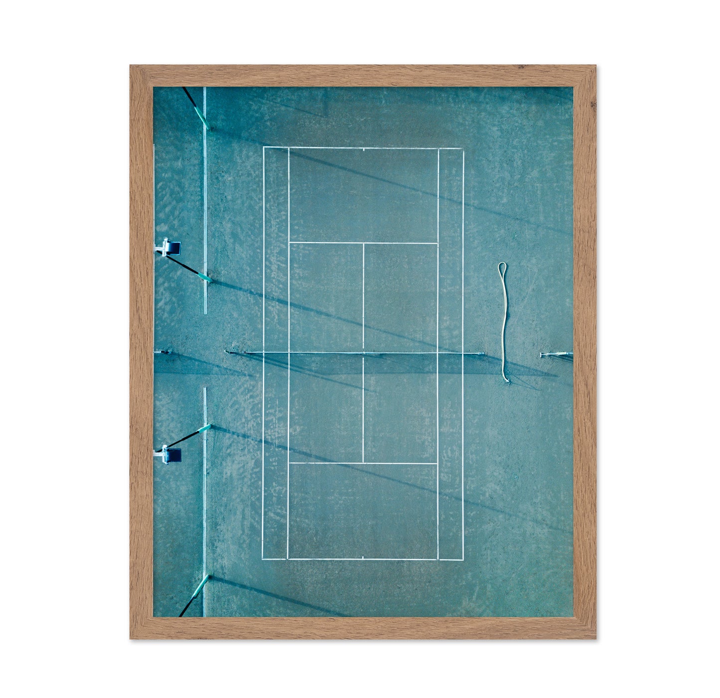 Empty Tennis Court