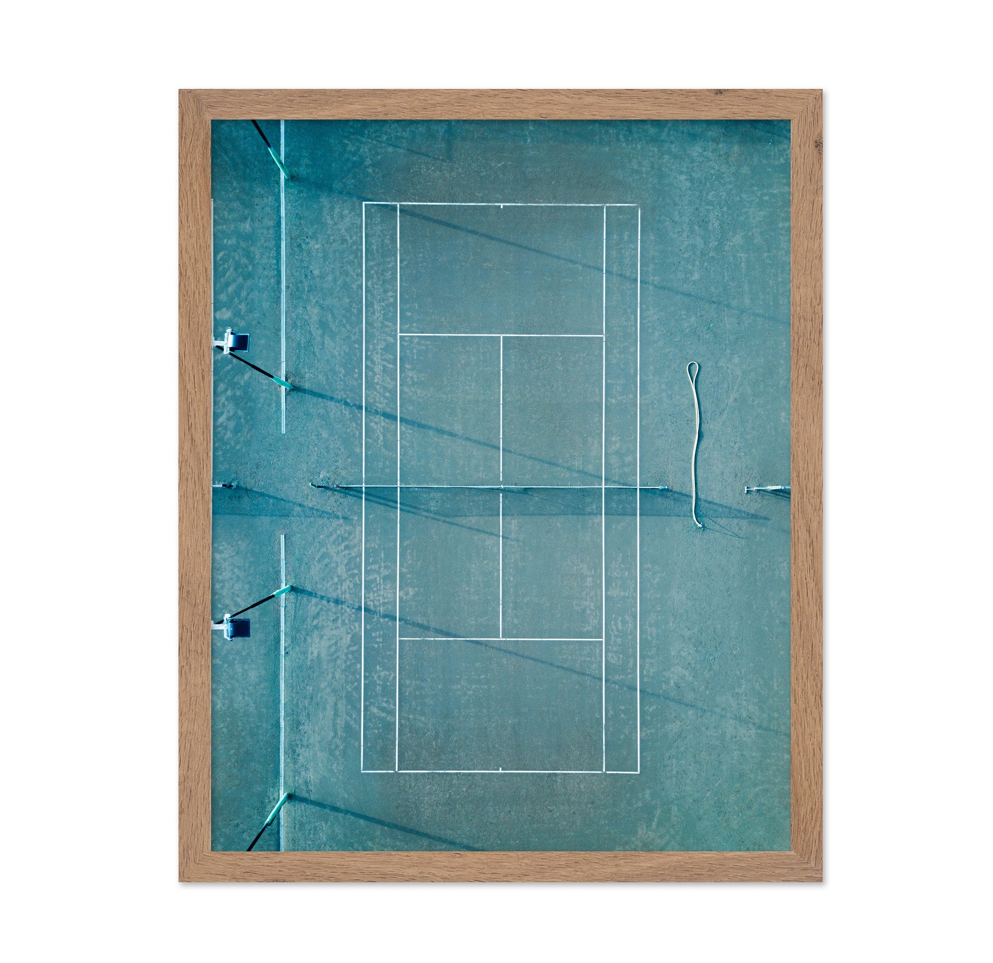 Empty Tennis Court