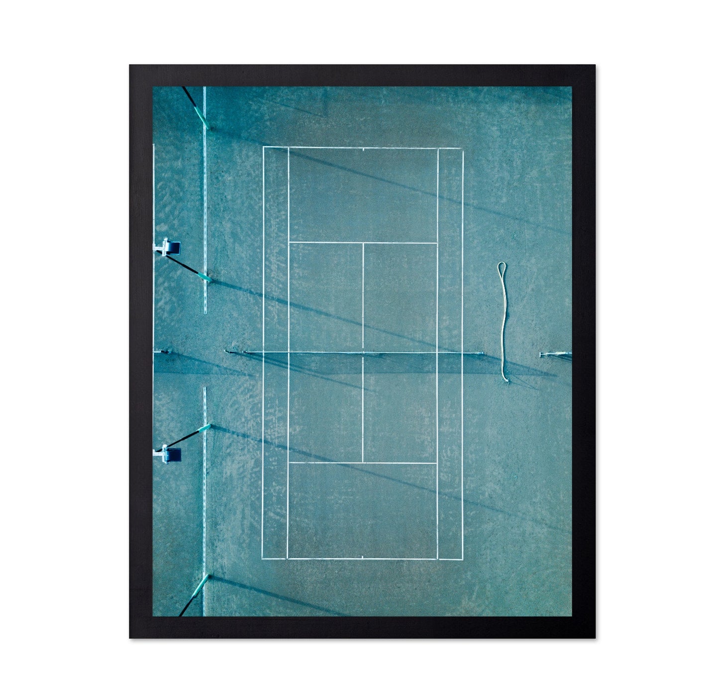 Empty Tennis Court
