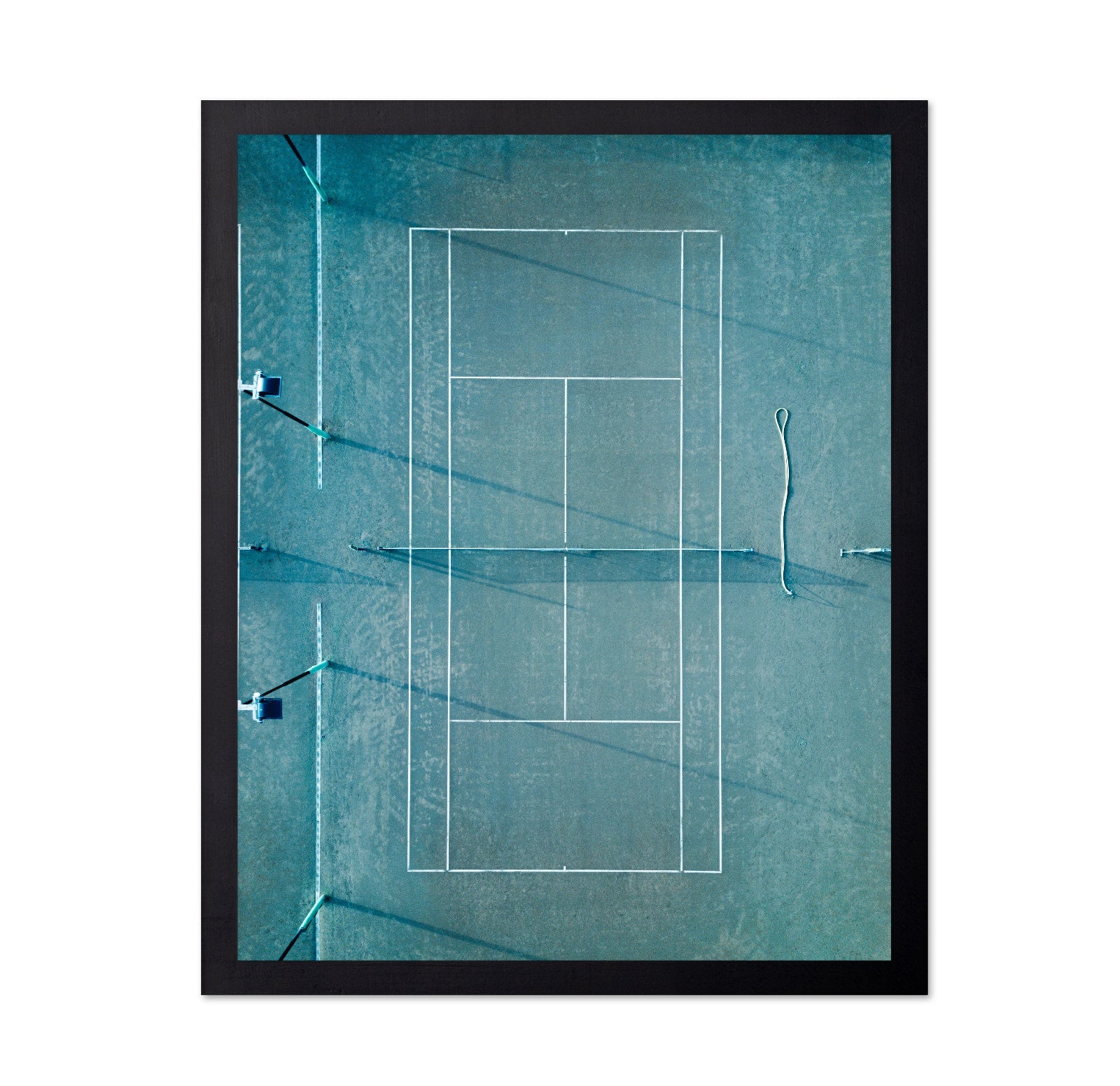 Empty Tennis Court