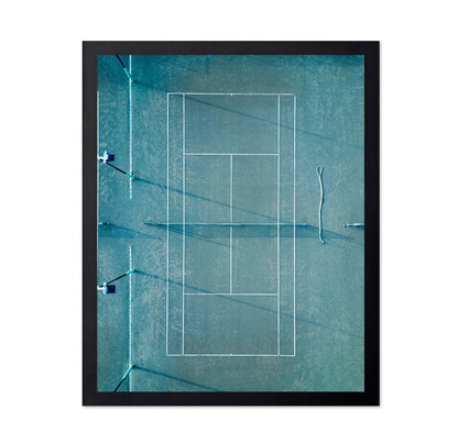 Empty Tennis Court