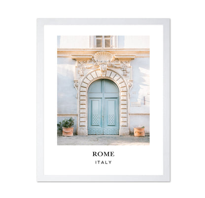 Roman Blue Door