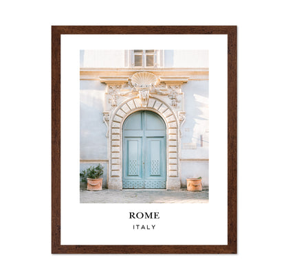 Roman Blue Door