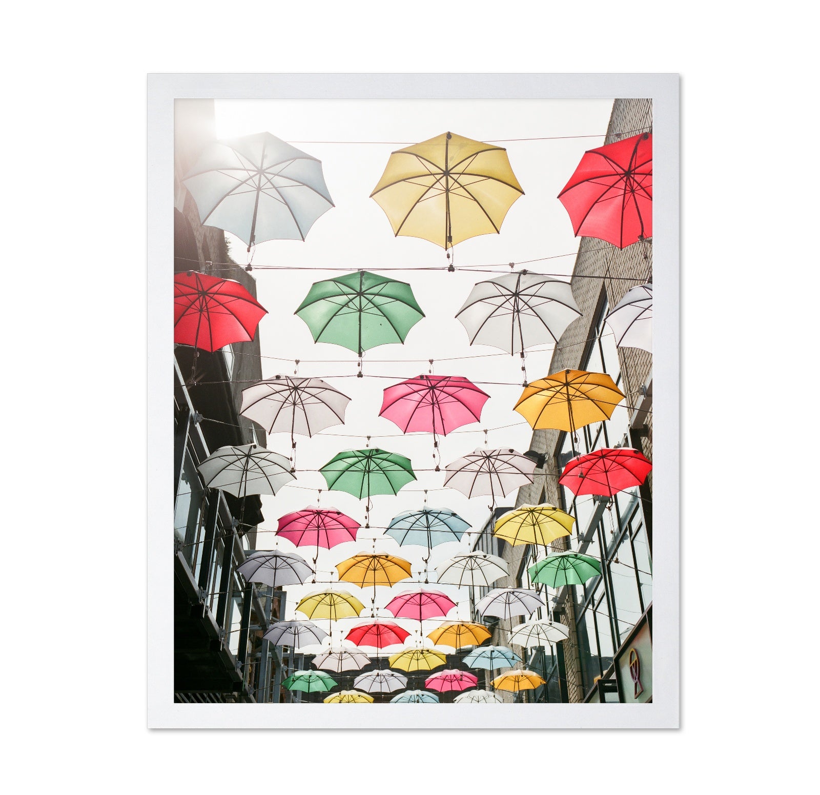 Colorful Umbrella Sky No1