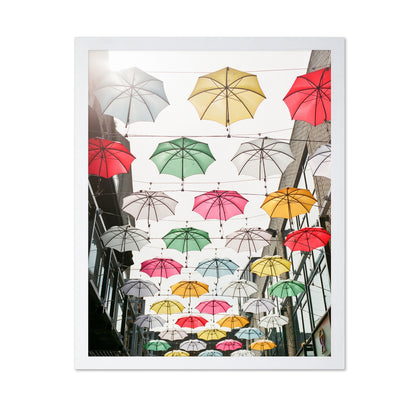 Colorful Umbrella Sky No1
