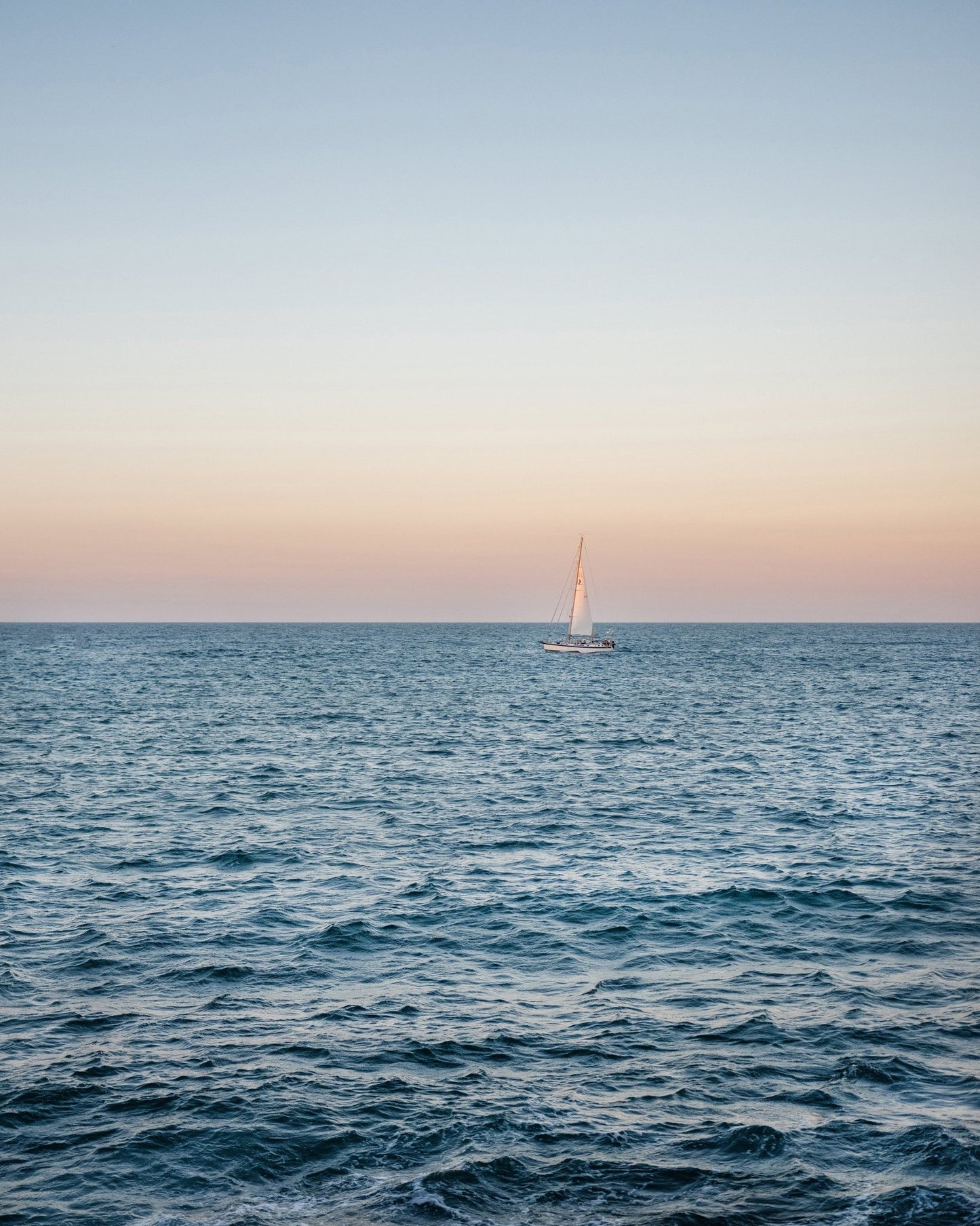 Sunset Sail Calm