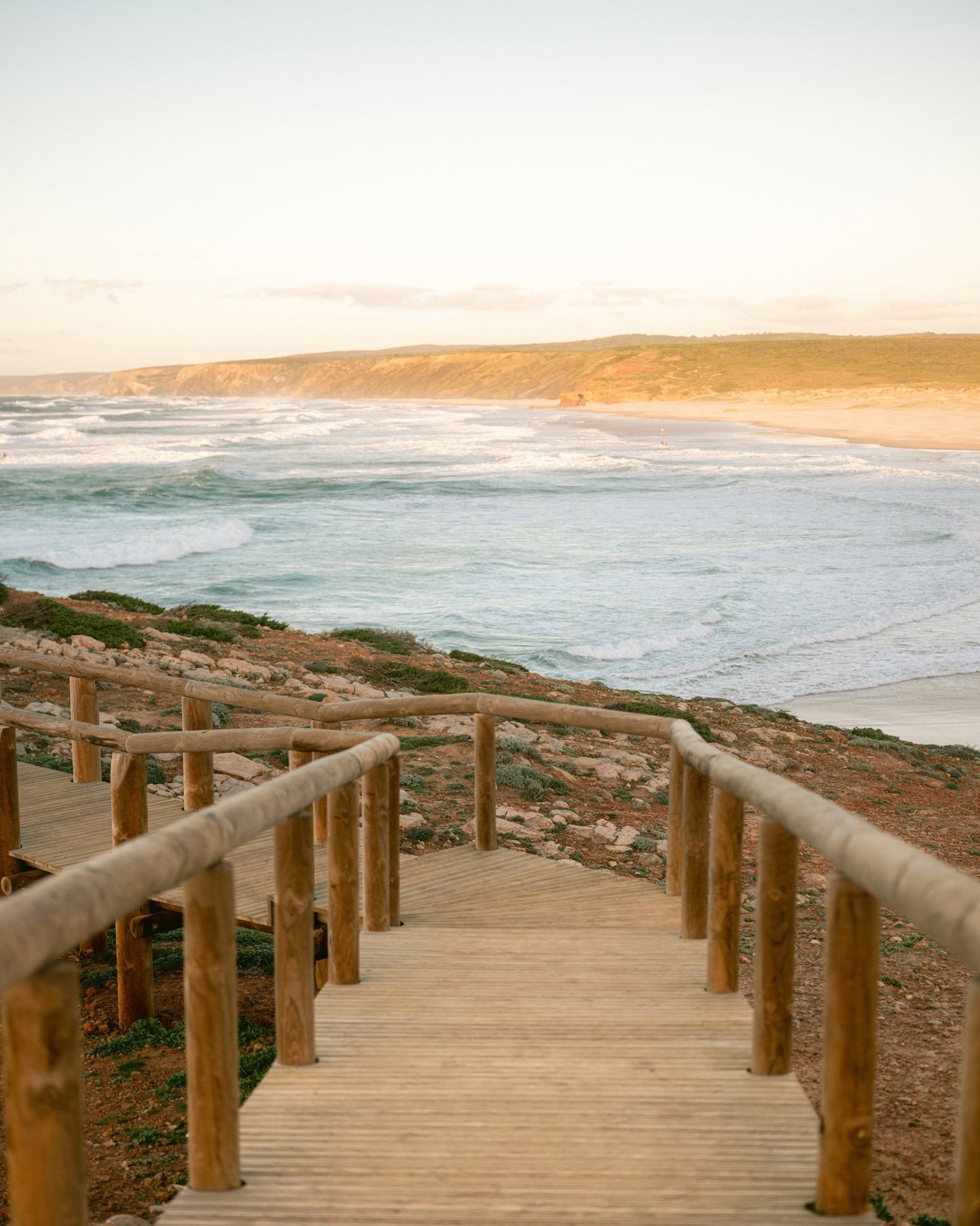 Coastal Sunset Path
