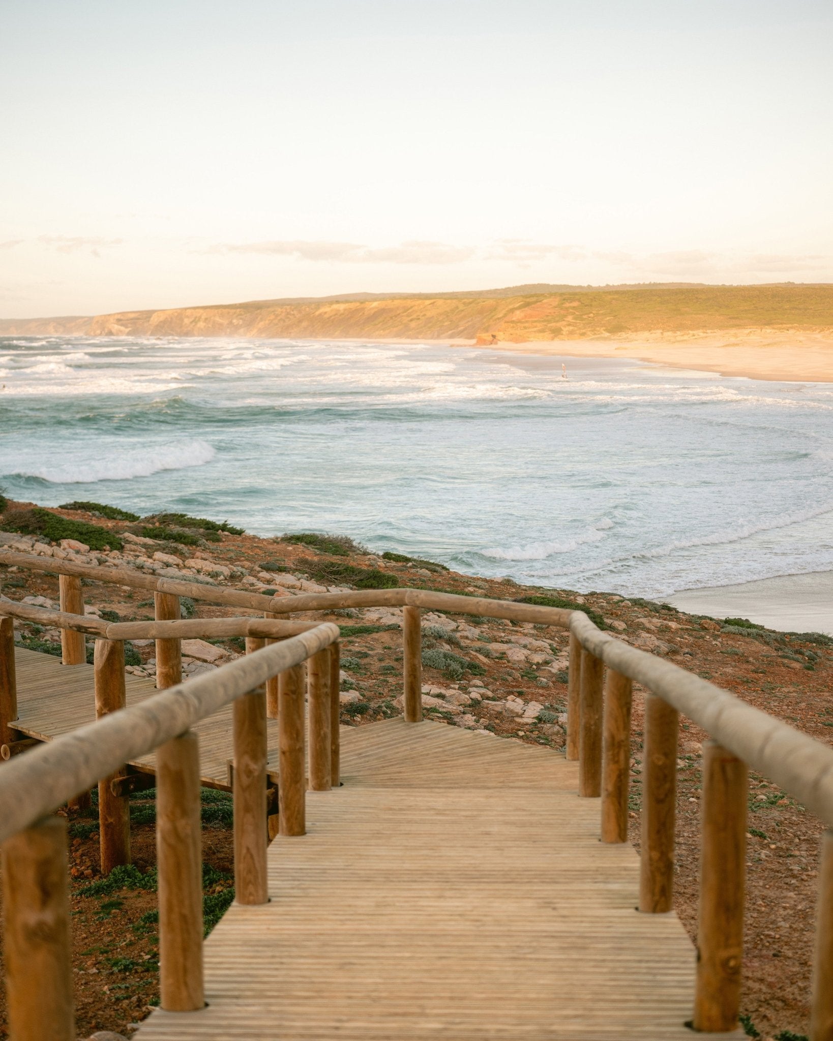 Coastal Sunset Path