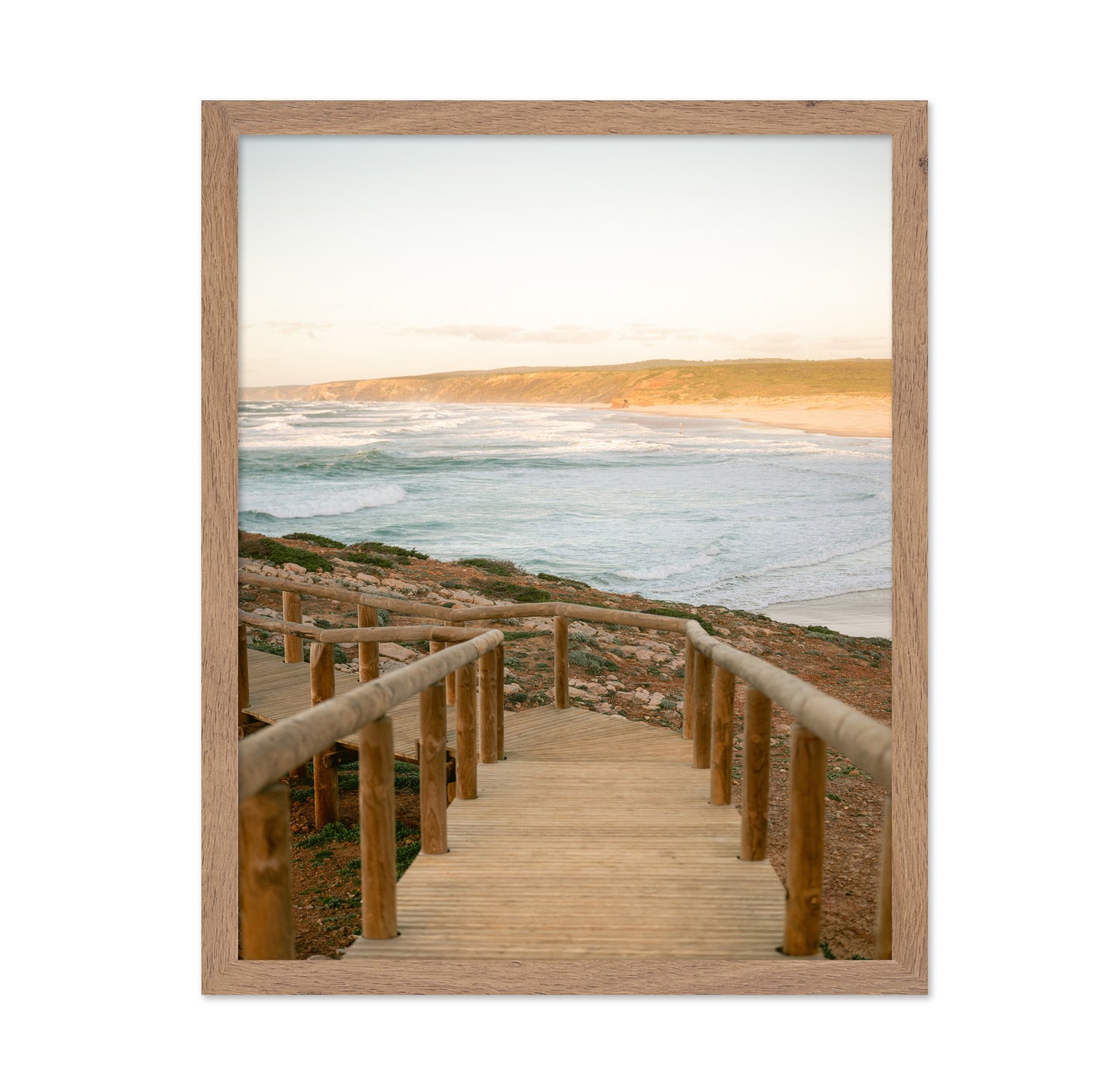 Coastal Sunset Path