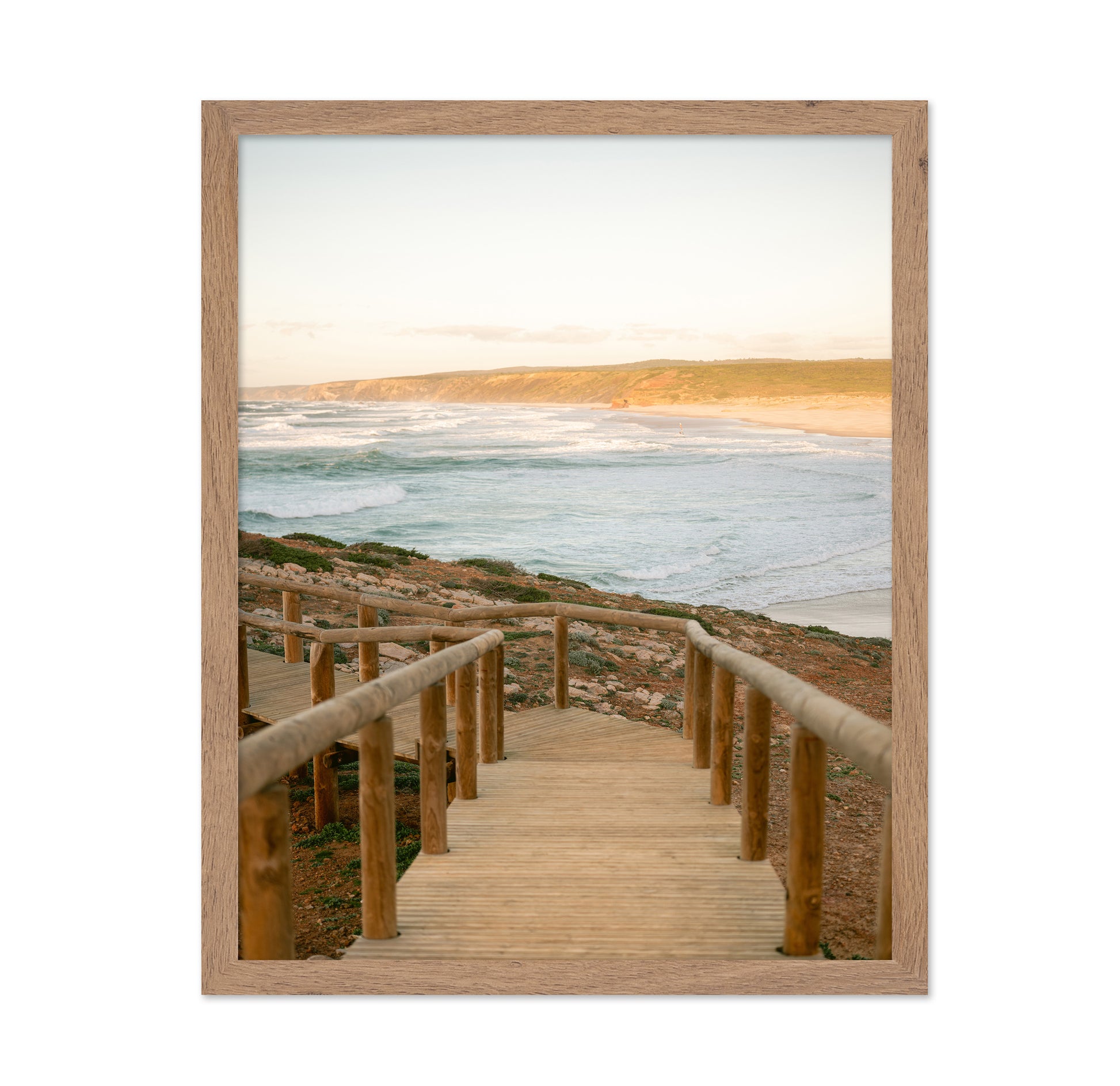 Coastal Sunset Path