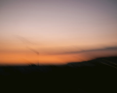 Blurred Sunset Glow