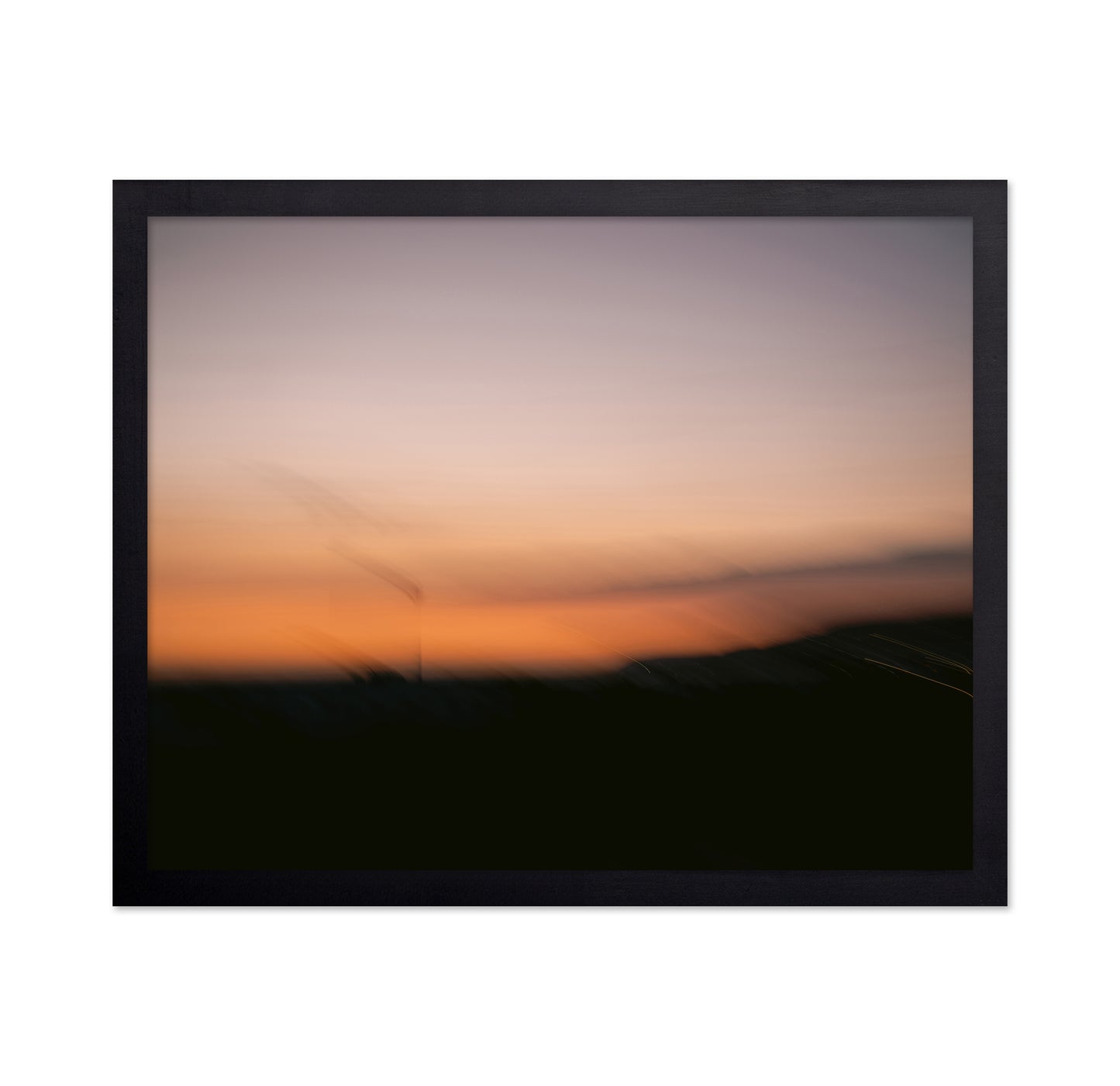 Blurred Sunset Glow
