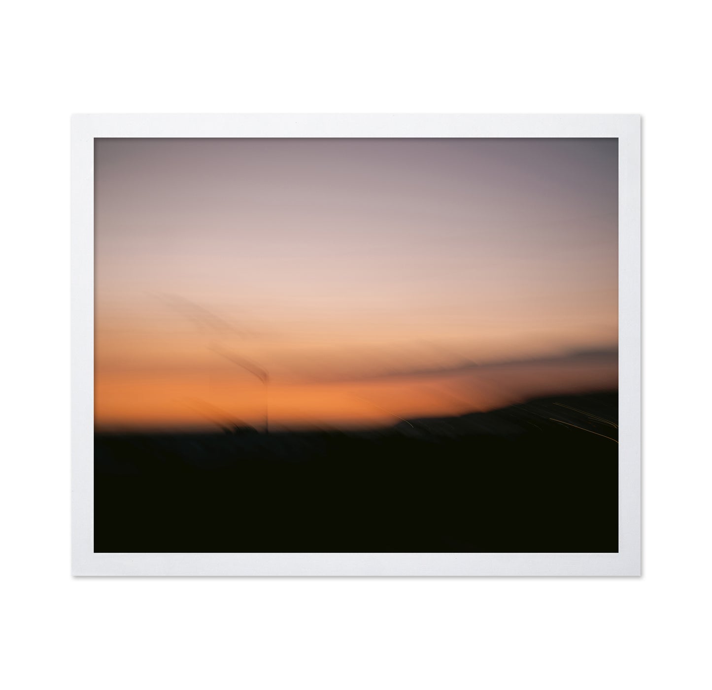 Blurred Sunset Glow