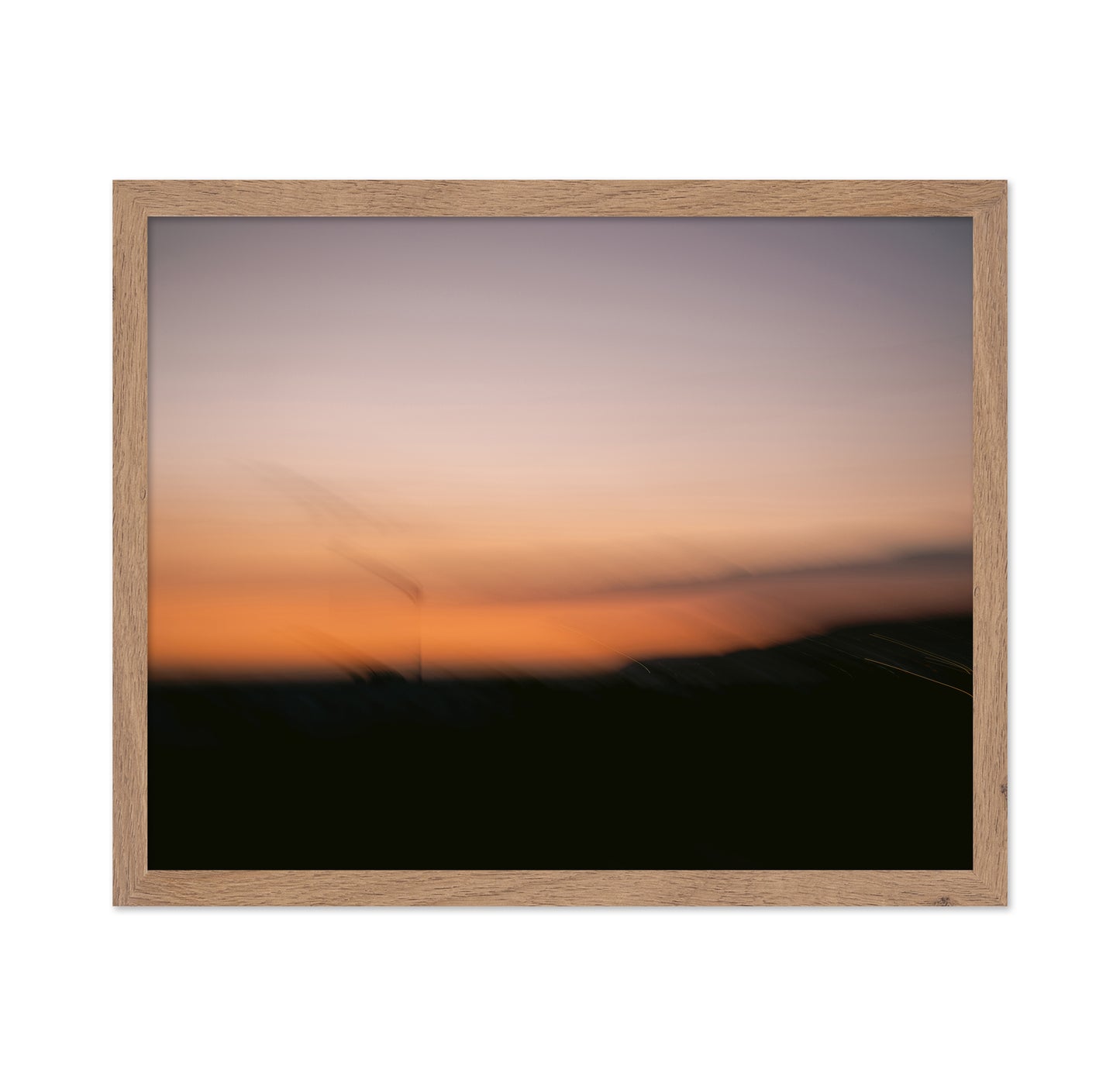 Blurred Sunset Glow